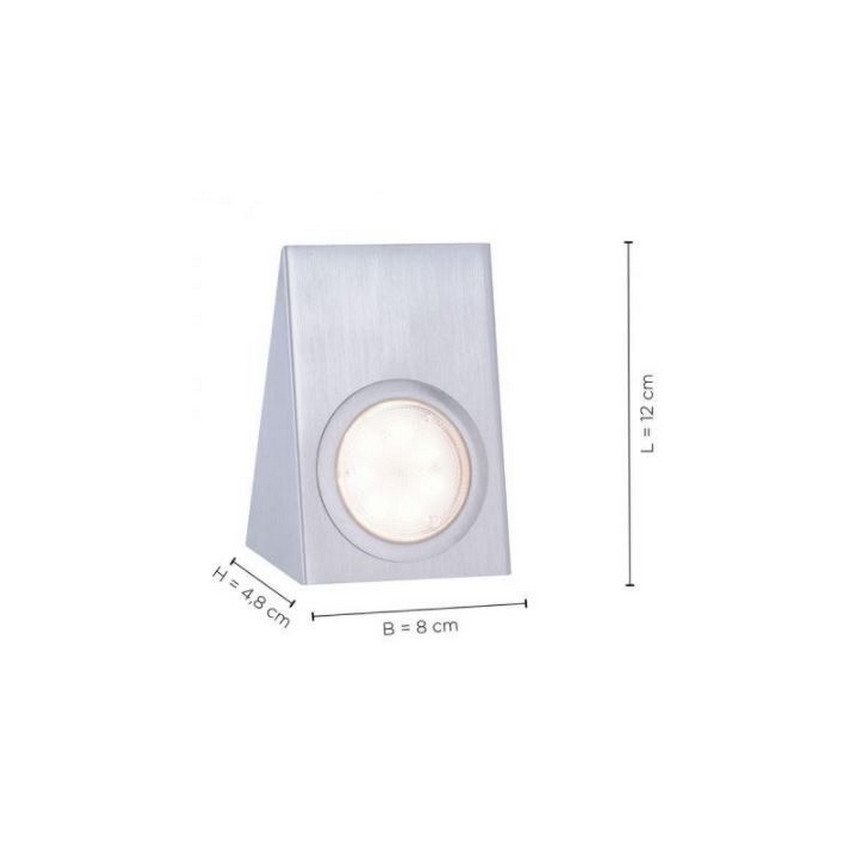 Leuchten Direkt 84111-55-3 - KÉSZLET 3x LED Bútorvilágítás érzékelővel THEO LED/3,6W/230V
