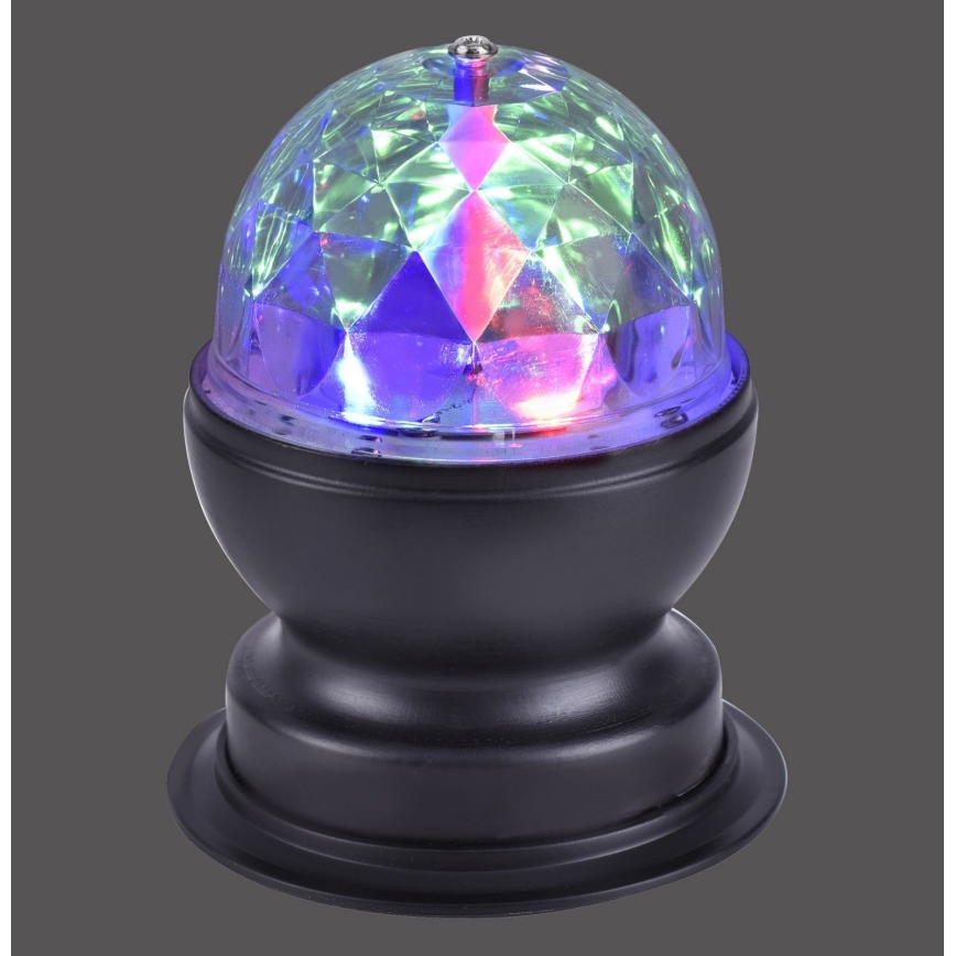 Leuchten Direkt 98035-18 - LED RGB Asztali lámpa DISCO LED/3W/230V