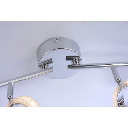 Leuchten Direkt L10504-17 - LED Felületre szerelhető csillár ANGELO 4xLED/3,5W/230V