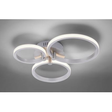 Leuchten Direkt 12110-55 - JOHANNA LED felületre szerelt csillár LED/4,5W/230V+LED/6W+LED/7,5W