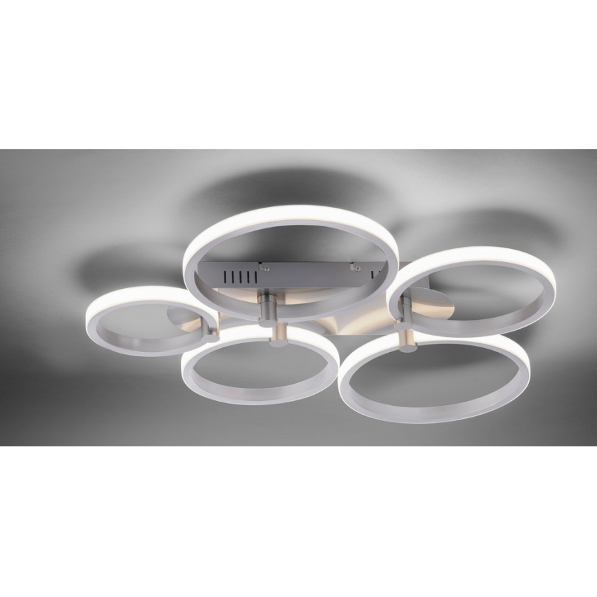 Leuchten Direkt 12112-55 - LED felületre szerelhető csillár JOHANNA 2xLED/11,5W/230V+2xLED/9W+LED/7W