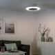 Leuchten Direkt 14445-55 - LED Dimmelhető mennyezeti lámpa ventilátorral LEONARD LED/32W/230V + távirányító