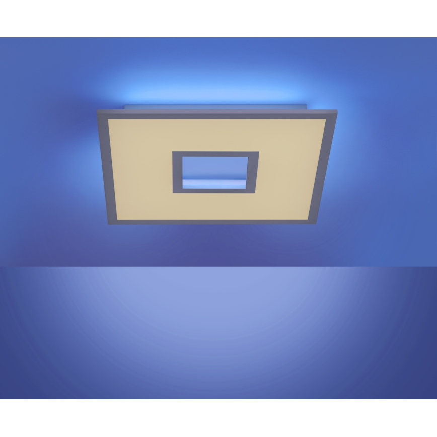 Leuchten Direkt 11645-16 - LED RGB dimmelhető mennyezeti lámpa RECESS LED/22,5W/230V + LED/5W + távirányító