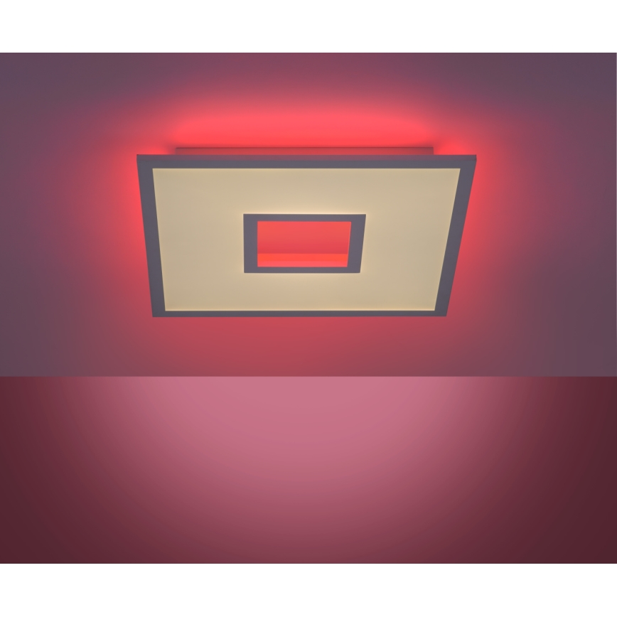 Leuchten Direkt 11645-16 - LED RGB dimmelhető mennyezeti lámpa RECESS LED/22,5W/230V + LED/5W + távirányító