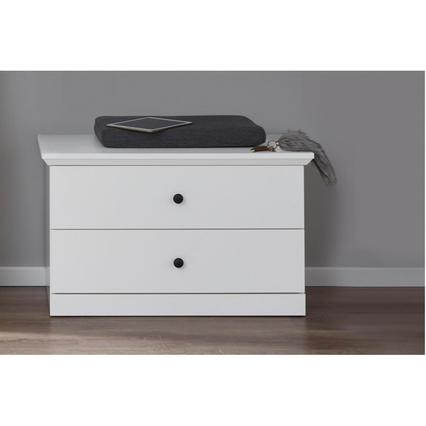 LIANTE komód 49x81 cm fehér
