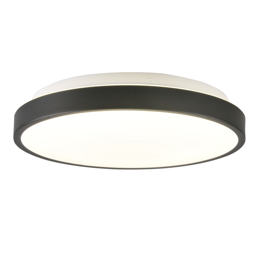 LIBRA LED mennyezeti lámpa, 15 W, 230 V, 4000 K, átmérő 29 cm, fekete