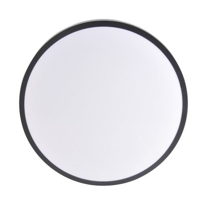 LIBRA LED mennyezeti lámpa, 15 W, 230 V, 4000 K, átmérő 29 cm, fekete