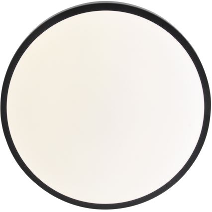 LIBRA LED mennyezeti lámpa, 15 W, 230 V, 4000 K, átmérő 29 cm, fekete