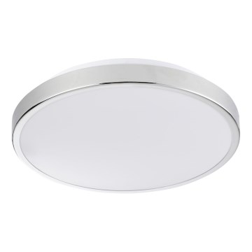 LIBRA LED mennyezeti lámpa, 15 W, 230 V, 4000 K, Ø 29 cm, fényes króm