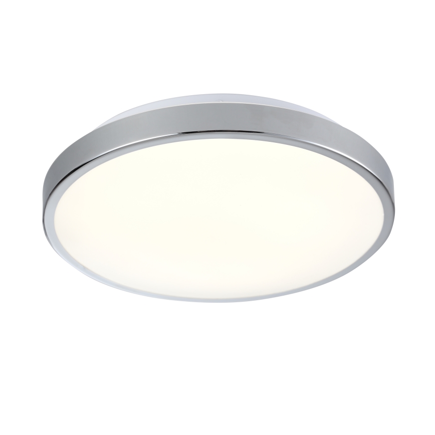 LIBRA LED mennyezeti lámpa, 15 W, 230 V, 4000 K, Ø 29 cm, fényes króm