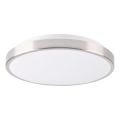 LIBRA LED mennyezeti lámpa, 15 W, 230 V, Ø 29 cm, fényes króm