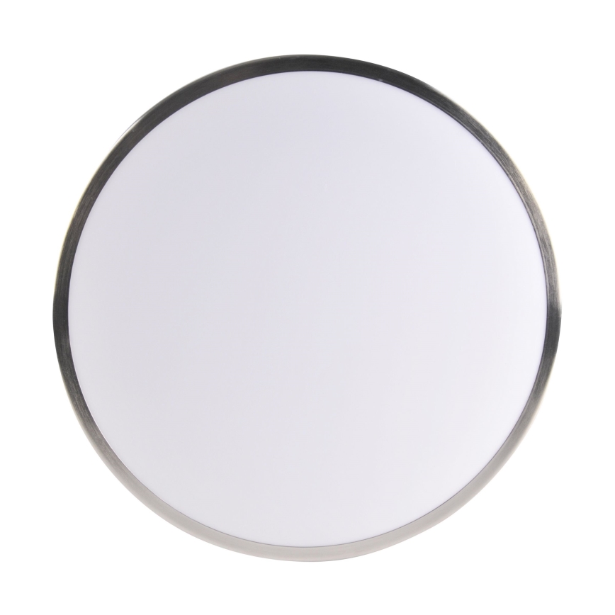 LIBRA LED mennyezeti lámpa, 15 W, 230 V, Ø 29 cm, fényes króm