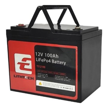 LiFePO4 akkumulátor 12,8 V/100 Ah