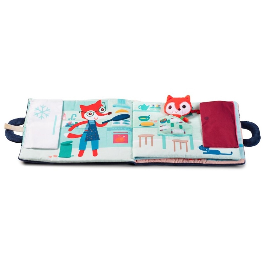 Lilliputiens - Textil könyv Jó éjt róka Alice