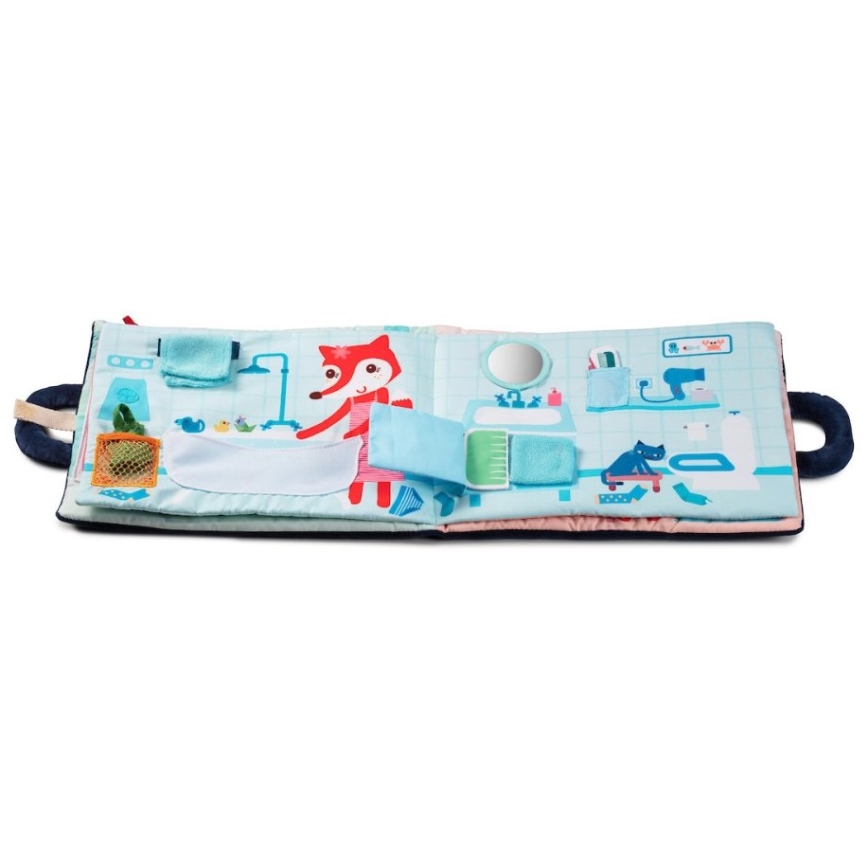 Lilliputiens - Textil könyv Jó éjt róka Alice