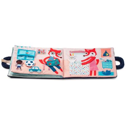 Lilliputiens - Textil könyv Jó éjt róka Alice