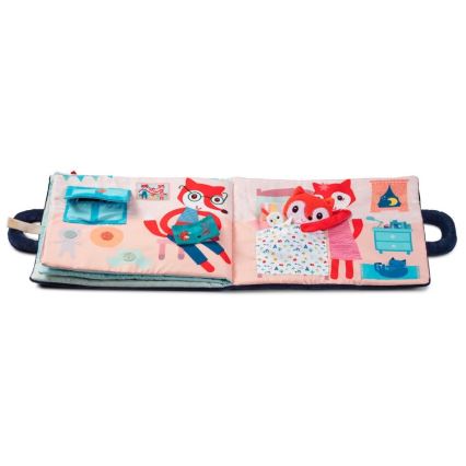 Lilliputiens - Textil könyv Jó éjt róka Alice