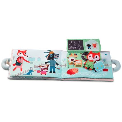 Lilliputiens - Textil könyv Jó reggelt, Alice róka