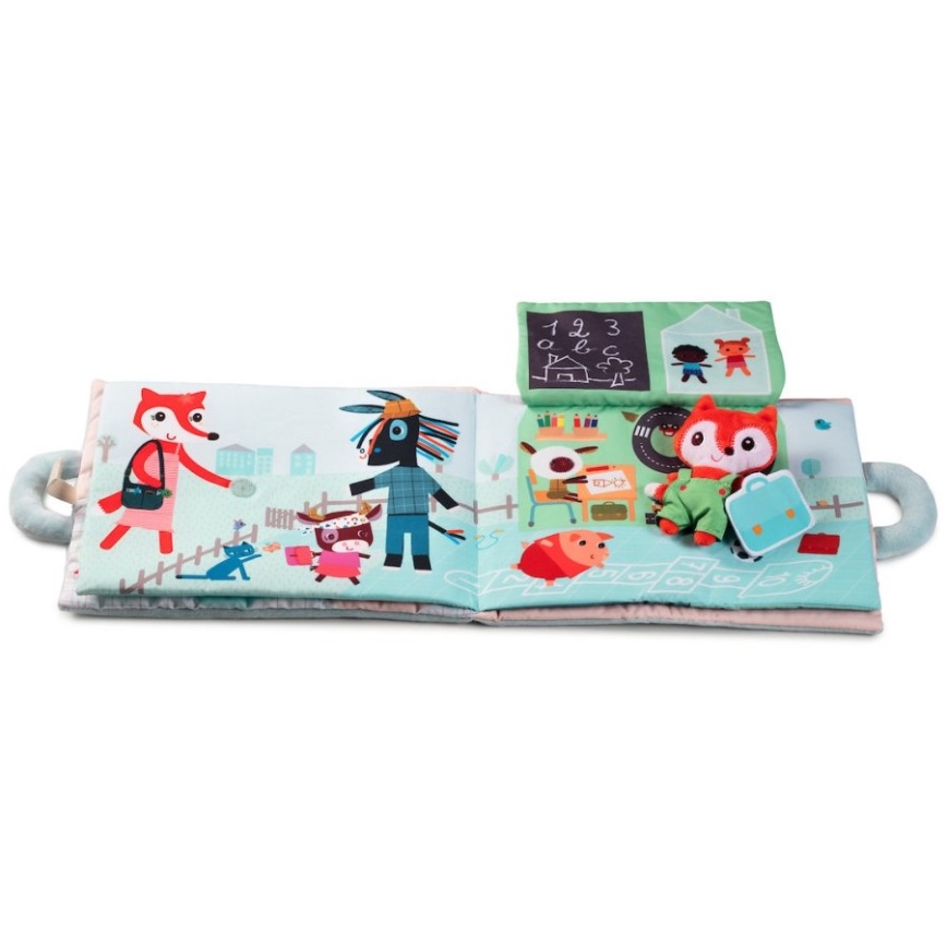 Lilliputiens - Textil könyv Jó reggelt, Alice róka