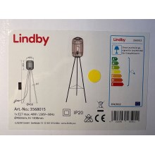 Lindby - Állólámpa MARLY 1xE27/40W/230V
