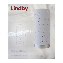 Lindby - Asztali lámpa ALWINE 1xE27/10W/230V