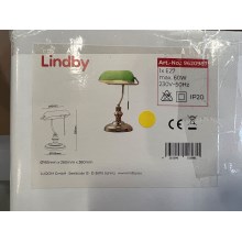 Lindby - Asztali lámpa MILENKA 1xE27/60W/230V