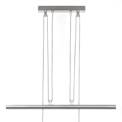 Lindby - Csillár zsinóron DELIRA 5xE14/40W/230V matt króm