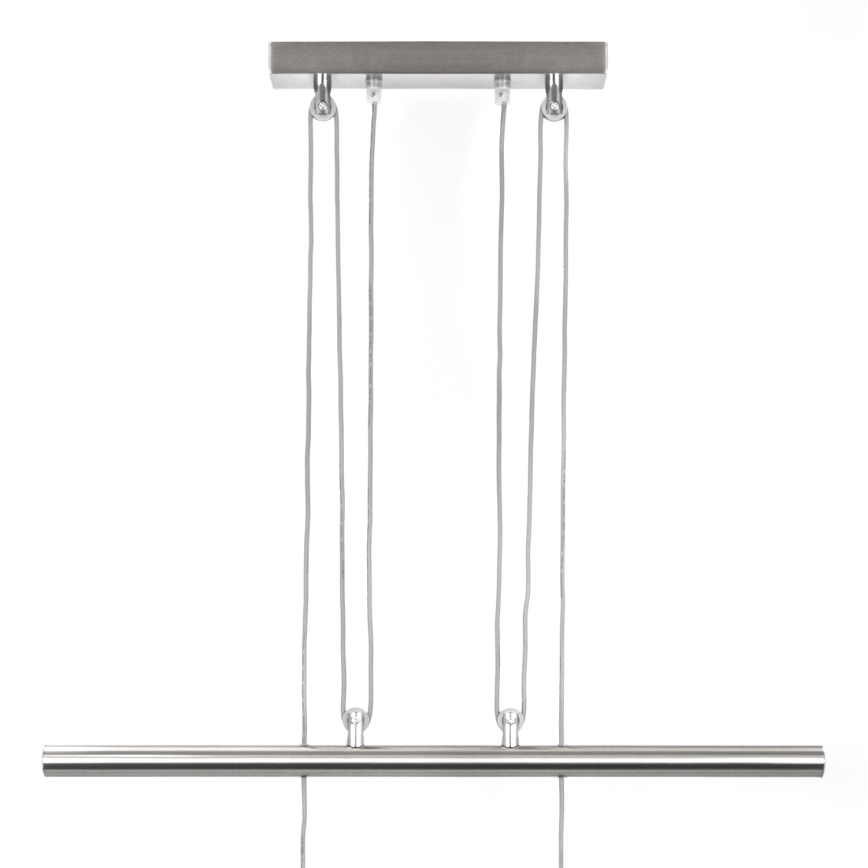 Lindby - Csillár zsinóron DELIRA 5xE14/40W/230V matt króm