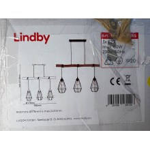 Lindby - Csillár zsinóron ELDARION 3xE27/60W/230V