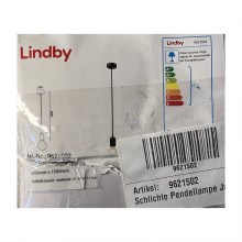Lindby - Csillár zsinóron JAKE 1xE27/60W/230V