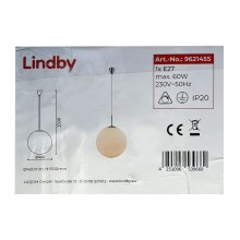 Lindby – Csillár zsinóron MARIKE 1xE27/60W/230V