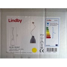 Lindby - Csillár zsinóron MORTON 1xE27/60W/230V