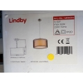 Lindby - Csillár zsinóron NICA 1xE27/60W/230V