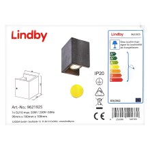 Lindby - Fali lámpa GERDA 1xGU10/50W/230V