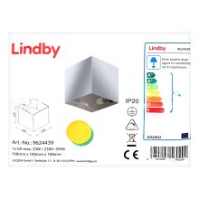 Lindby - Fali lámpa NEHLE 1xG9/33W/230V