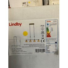 Lindby - LED dimmelhető csillár zsinóron CERSEI 4xLED/4,8W/230V
