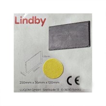 Lindby - LED Dimmelhető fali lámpa PEETU LED/9W/230V