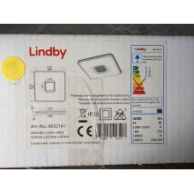 Lindby - LED Dimmelhető mennyezeti lámpa BRAJAN LED/45W/230V + távirányítás