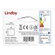 Lindby - LED Dimmelhető mennyezeti lámpa LIVEL LED/27W/230V + távirányító