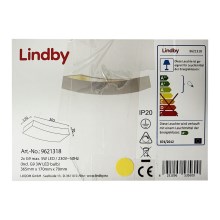 Lindby - LED Fali lámpa TIARA 2xG9/3W/230V