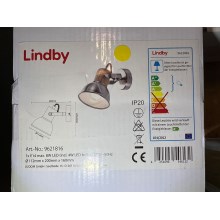 Lindby - LED Fali spotlámpa DENNIS 1xE14/4W/230V