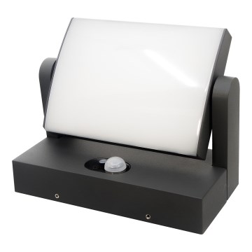 Lindby - LED Napelemes érzékelős fali lámpa SHERIN LED/3,7W/7,4V 1800 mAh IP54