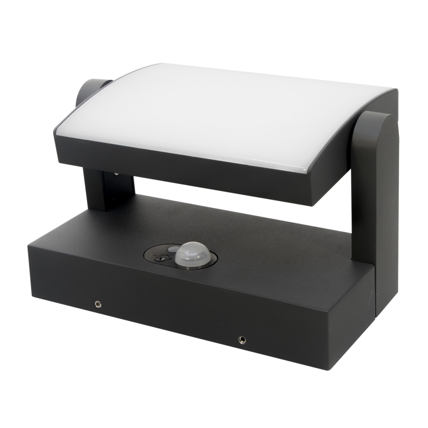 Lindby - LED Napelemes érzékelős fali lámpa SHERIN LED/3,7W/7,4V 1800 mAh IP54