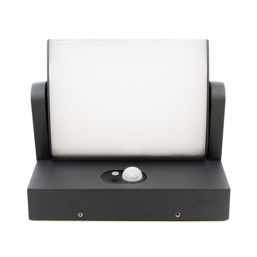 Lindby - LED Napelemes érzékelős fali lámpa SHERIN LED/3,7W/7,4V 1800 mAh IP54