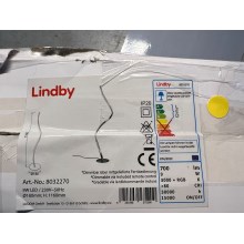 Lindby - LED RGB Dimmelhető állólámpa CRIOSTAL LED/9W/230V + távirányító