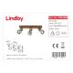 Lindby - LED Spotlámpa MITIS 3xGU10/5W/230V