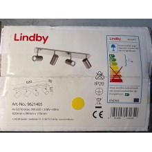 Lindby - Spotlámpa 4xGU10/5W/230V
