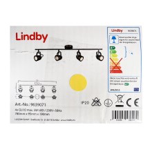 Lindby - Spotlámpa LEONOR 4xGU10/5W/230V