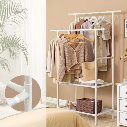 LINEA álló fogas, fehér