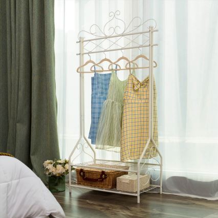 LINEA álló ruhafogas, fehér